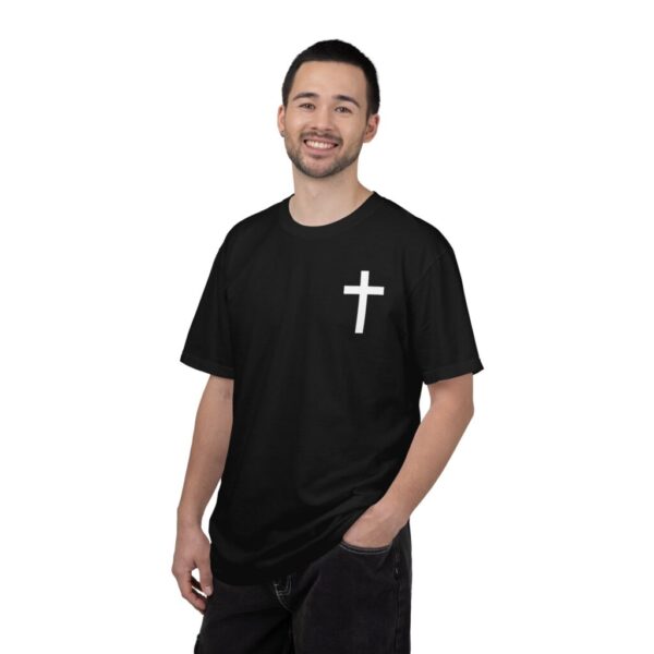 Christian Cross T-Shirt — "I Am the Good Shepherd" Religious T-Shirt